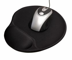 jobmate MousePad w. Wrist Rest SoftGel - Warranty: 12M