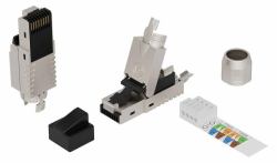 Lanview LVN125417 connecteur de fils RJ45 Zinc 