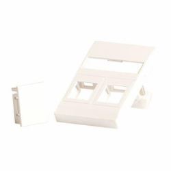 Lanview LVN126097 Plaque de commutation et obturateur Blanc 
