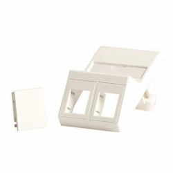 Lanview LVN126105 Plaque de commutation et obturateur Blanc 