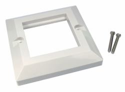 Cables Direct Dual Port Faceplate Blanc 