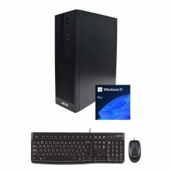 LOGIX 14th Gen Intel Core i3 Quad Core Small Form Factor SFF Business / Education PC with 8GB RAM 500GB SSD Windows 11 Pro Clavier Mouse & 3 Year Warranty Intel® Core™ i3 8 Go DDR4-SDRAM 500 Go  - Version UK
