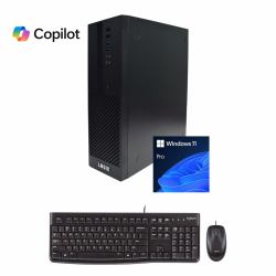 LOGIX 14th Gen Intel Core i5 10 Core Small Form Factor SFF Business / Education PC with 16GB RAM 1TB SSD Windows 11 Pro Clavier Mouse & 3 Year Warranty Intel® Core™ i5 16 Go DDR4-SDRAM 1 To Noir  - Version UK