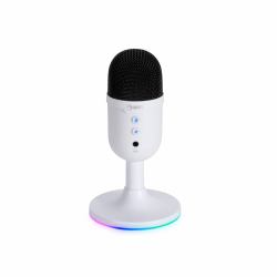 Marvo Scorpion MIC-06 Blast 40 USB RGB Noise Cancelling Wired Microphone [White] 