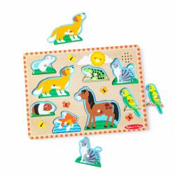 Melissa & Doug 50217 Puzzle de couleurs Animaux 
