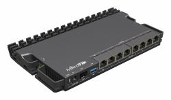 Mikrotik RB5009UPR+S+IN Routeur connecté 2.5 Gigabit Ethernet, Gigabit Ethernet Noir 