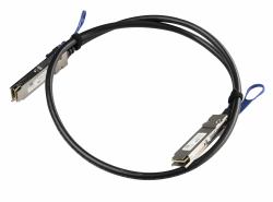 Mikrotik XQ+DA0001 câble InfiniBand et à fibres optiques 1 m QSFP+ to QSFP+ / QSFP28 to QSFP28 Noir 