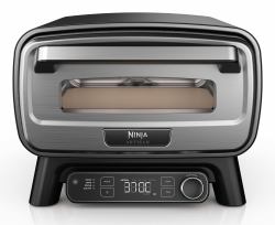 Ninja MO201EU Machine et four à pizzas 1 pizza[s] 1760 W Acier inoxydable, Acier 