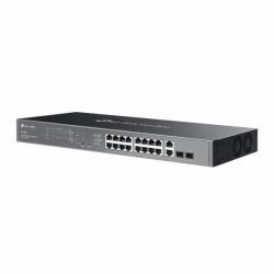 omada 20-Port Gigabit Easy Managed - Switch with 16-Port PoE+ - Warranty: 60M