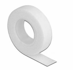 proxtend Hook and Loop Roll 10m x 20mm - White - Warranty: 36M