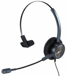 ProXtend Epode Casque Avec fil Arceau Appels/Musique Noir 