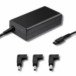 Qoltec 51758 adaptateur de puissance & onduleur Intérieure 65 W Noir 