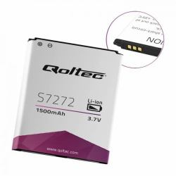 Qoltec 52047 pièce de rechange de téléphones mobiles Batterie Rouge, Blanc 