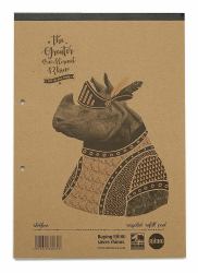 RHINO RH4FMR-0-P bloc-notes A4 160 feuilles Châtain clair 