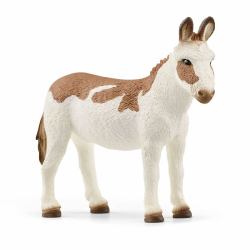 schleich Âne Américain, tacheté 