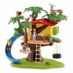 schleich FARM WORLD Cabane aventure dans les arbres 