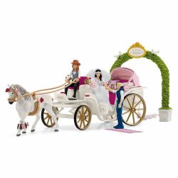 schleich HORSE CLUB Calèche des mariés 