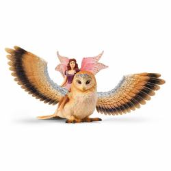schleich BAYALA Elfe à dos de chouette scintillante 