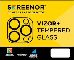 Screenor 14007SV écran et protection arrière de téléphones portables Protecteur d'objectif caméra Apple 1 pièce[s] 