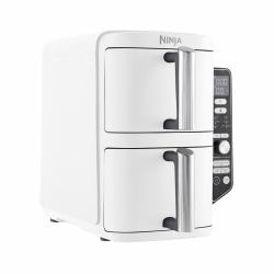sharkninja operating Ninja SL400EUWH friteuse Double 9,5 L Autonome 2470 W Friteuse d’air chaud Blanc 