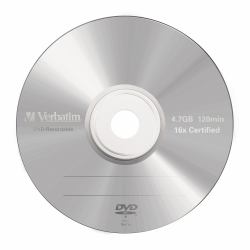 Verbatim DVD-R Matt Silver 5PK