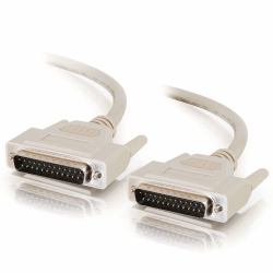 C2G 2m IEEE-1284 DB25 M/M Cable parallel cable Grey (C2G 2m IEEE-1284 DB25 M/M Cable printer cable Grey)