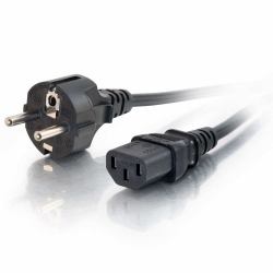 C2G 5m Power Cable Noir CEE7/7 Coupleur C13 