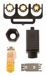 Axis 5700-371 wire connector RJ-45 Black (AXIS netvÃ¦rk-konnektor)