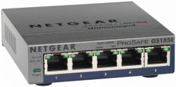 NETGEAR GS105E Géré L2/L3 Gigabit Ethernet [10/100/1000] Gris 
