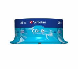 Verbatim CD-R Extra Protection 700 Mo 52x 25 pièce[s] (VERBATIM CD-R 700MB 52X EXTRA PROTECTION SURFACE 25 PK SPIND)