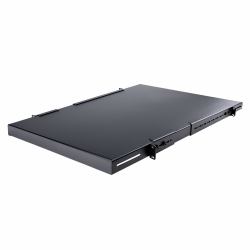 StarTech.com 1U 4-Post Adjustable Server Rack Mount Shelf - 330lbs[150 kg] - 19.5 to 38in Adjustable Mounting Depth Universal Tray for 19" AV, Data & Network Equipment Rack - 27.5in Deep (1U 19IN S...