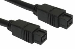 Cables Direct CDLIEE-1402-3M FireWire cable 9-p Black (CDL 3m Firewire 9 Pin to 9 Pin Cab)