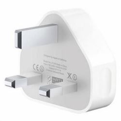CoreParts MSPP2511/UK power plug adapter White (USB Power Adapter - 5W 5V 1A UK Wall for iPhone, - iPod, Samsung Galaxy, iPad, Tablet - Warranty: 36M)