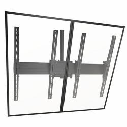Chief LCM2X1UP support pour téléviseur 139,7 cm [55"] Noir (LCM2X1UP - Fusion&reg; Large Ceiling Mounted 2 x 1 Portrait Menu Board)