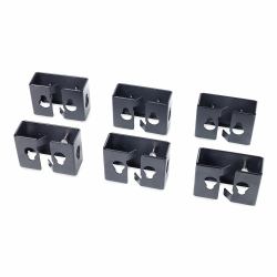 APC NetShelter Cable Management, Vertical Cable Manager, Containment Brackets, for NetShelter SX, SV, and VX Racks, 80 x 112 x 45 mm (Cable Containment Brackets with PDU Mounting Capability for Net...