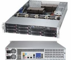 Supermicro X9DAX-iF-HFT, 829BTQ-R1K28LPB,W/E5-2643,8x 4GB UDimm