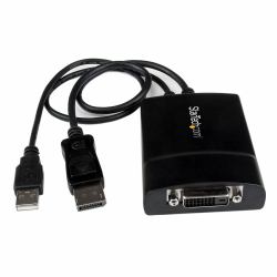 StarTech.com Adaptateur Actif DisplayPort vers DVI-D Dual Link - Convertisseur DP DVI Actif (DISPLAYPORT TO DVI ADAPTER - DP - 1.2 DVI-D VIDEO CONVERTER DONGLE)