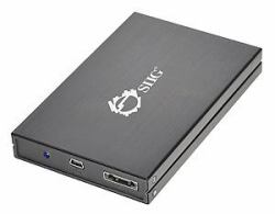 Siig JU-SA0D12-S1 storage drive enclosure Black 2.5" (Siig 2.5in USB 2.0/eSATA to SATA Enc JU-SA0D12-S1)