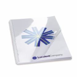 GBC Plats de couvertureHiClear A4, PVC, 300mic transparent [100] (GBC CE013080E HiClear A4 300Micron PVC Binding Covers 100pk)