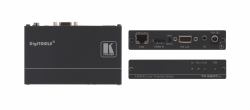 Kramer Electronics TP-580TXR AV extender AV transmitter Black (TP-580TXR - DBaseT Twisted Pair Transmitter HDMI Receiver w/IR Black RS-232)