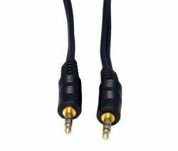Cables Direct 2TT-03 audio cable 3 m 3.5mm Black (CDL 3m 3.5mm Stereo Cable - Black)