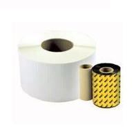 Wasp Barcode Labels for W600, WPL604/606/608/610WPL606 1.25" x 2.25" (WASP 2.25" x 1.25" TT PAPER LABELS, 8"OD [4 ROLLS - 4500/RL] 633808402839)