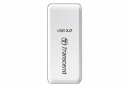 Transcend RDF5 Card Reader White (USB3.0 SD/MICROSD CARD READER - WHITE)