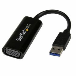 StarTech.com USB 3.0 to VGA Adapter, USB to VGA Monitor Converter for Windows, Slim [no support for macOS/ChromeOS/Linux] - TAA (Startech USB 3.0 to VGA Adapter - Slim Design - 1920x1200 - Adapter ...