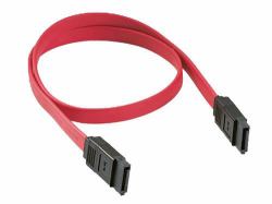 Cables Direct 0.45 m, SATA/SATA, M/M SATA cable Black, Red (CDL 0.40m SATA v2 Data Cable)