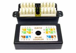 Cables Direct BT-856BLK Adaptateur réseau CPL Noir (CDL CAT 6 Punchdown Coupler[Black])