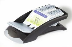 Durable VISIFIX rangement de cartes de visites Noir (Durable VISIFIX DESK VEGAS Black)