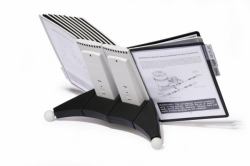 Durable SHERPA porte-documents pivotant mural Bureau Portrait A4 (Durable SHERPA TABLE 20 Black & Grey)