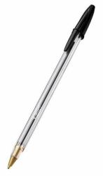 BIC 880648 stylo à bille Noir 50 pièce[s] (BIC Cristal Black Large Ballpoint Pen Pack of 50)