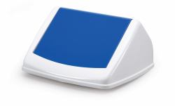 Durable COPERHIO DURABIN FILP40 BIANCO/GIAL (Durable DURABIN 40L Flip Lid Yellow)